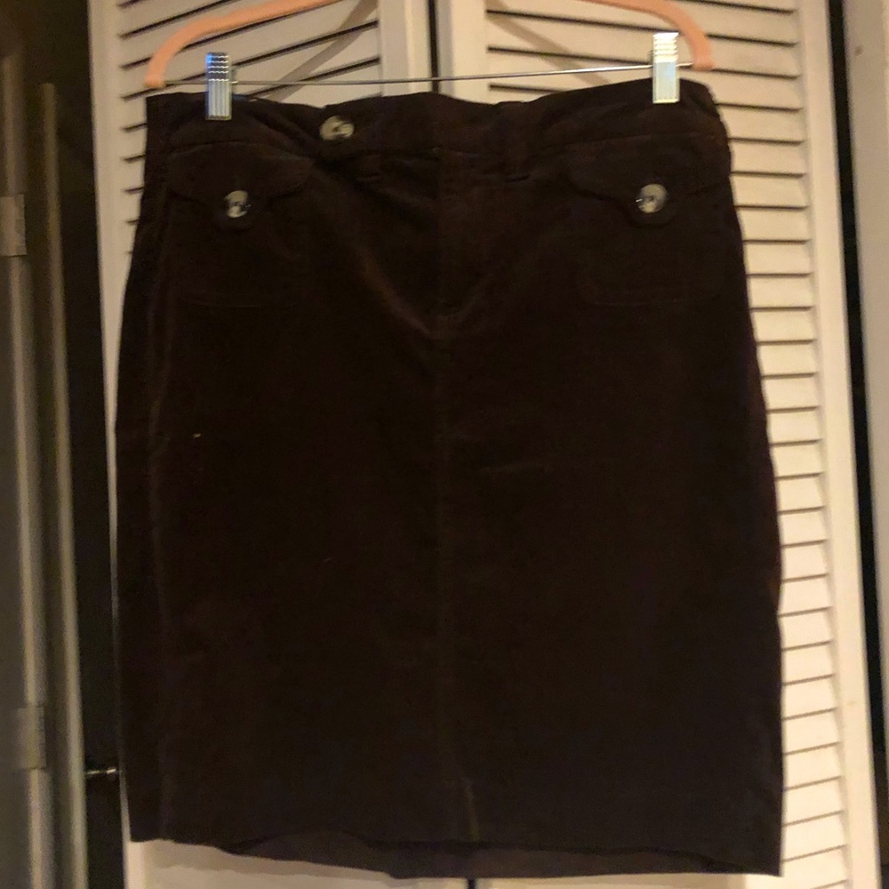 Corduroy skirt